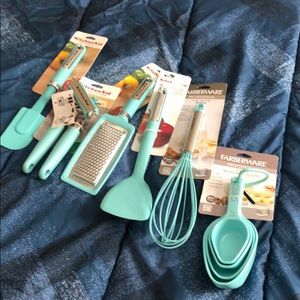 Kitchen Utensils Kitchen Aid and Faberware Set